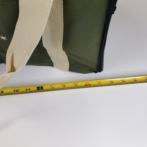 Adventures by Disney Collapsible Travel Duffel bag backpack Hunter Green - Picture 8 of 10